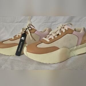 SOREL ONA™ BLVD Classic Waterproof , natural Rubber, suede, Woman shoes sz 6